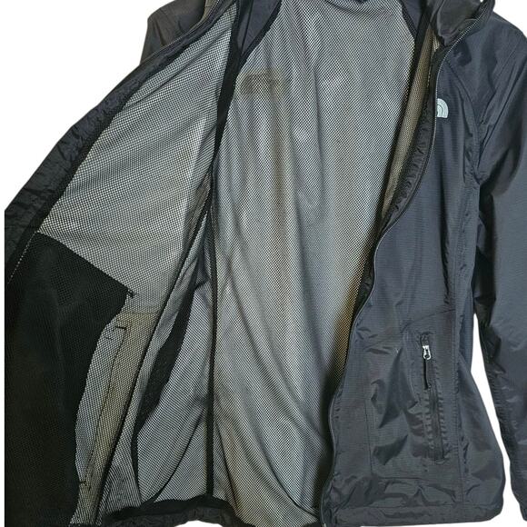 The North Face Black Resolve Dry Vent Windbreaker Outdoor Utility Jacket - Picture 4 of 9